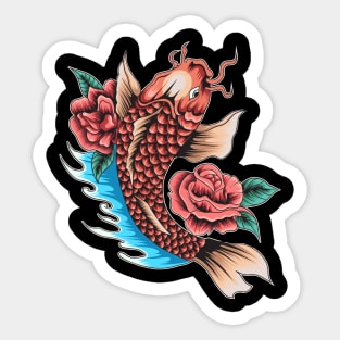 Koi Fish Japan Sticker